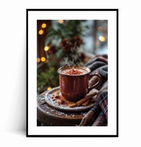 Plakat ŚWIĄTECZNY KUBEK Z KAKAKO I CYNAMONEM