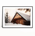 Plakat ALPEJSKA CHATKA W ŚNIEGU poziomy z marginesem.jpg