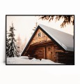 Plakat ALPEJSKA CHATKA W ŚNIEGU poziomy.jpg