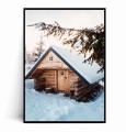 Plakat ALPEJSKA CHATKA W ŚNIEGU.jpg