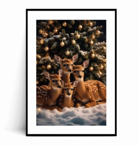 Plakat SARENKI POD CHOINKĄ no.1