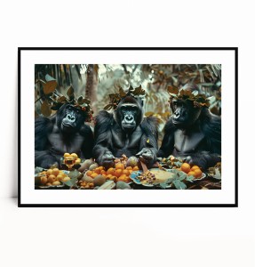 Plakat PIKNIK Z GORYLAMI poziomy