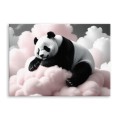 Obraz na płótnie ŚPIĄCA PANDA poziomy