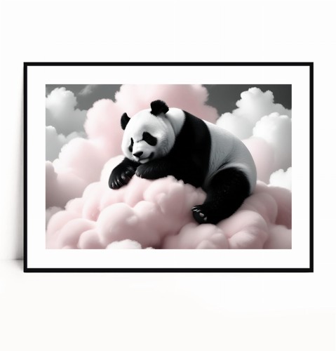 Plakat ŚPIĄCA PANDA poziomy z marginesem.jpg