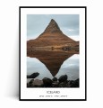Plakat ISLANDIA Góra Kirkjufell no.1 z napisem.jpg