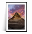 Plakat ISLANDIA Góra Kirkjufell no.2 z marginesem.jpg
