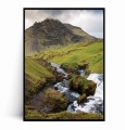 Plakat ISLANDIA Górski potok.jpg