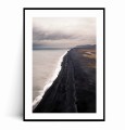 Plakat ISLANDIA Plaża Reynisfjara z marginesem.jpg