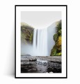 Plakat ISLANDIA Wodospad Skógafoss no.1 z marginesem.jpg