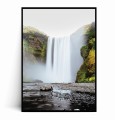 Plakat ISLANDIA Wodospad Skógafoss no.1.jpg