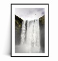 Plakat ISLANDIA Wodospad Skógafoss z marginesem.jpg