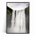 Plakat ISLANDIA Wodospad Skógafoss.jpg