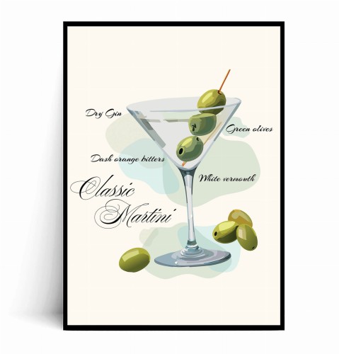 Plakat CLASSIC MARTINI Coctail.jpg