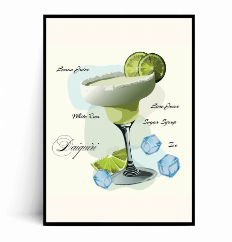 Plakat DAIQUIRI Coctail.jpg