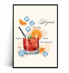 Plakat NEGRONI Coctail