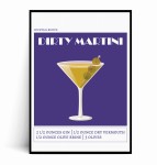 Plakat DIRTY MARTINI