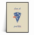 Plakat PIZZA LOVE AT FIRST BITE Ilustrowany.jpg