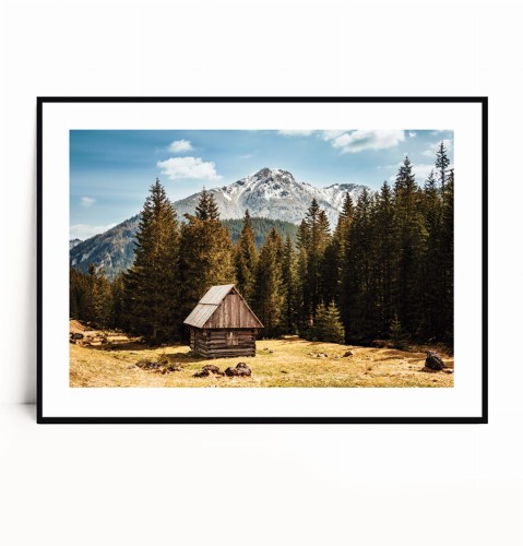 Plakat CHATKA TATRY DOLINA CHOCHOŁOWSKA poziomy z marginesem.jpg