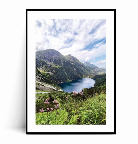 Plakat TATRY WIDOK NA MORSKIE OKO z marginesem.jpg