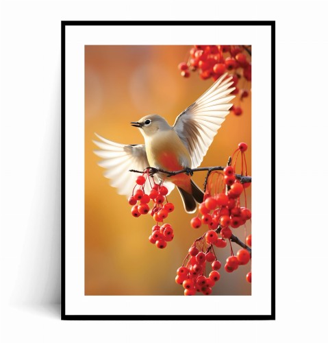 Plakat BIAŁY PTAK Z JARZĘBINĄ z marginesem.jpg