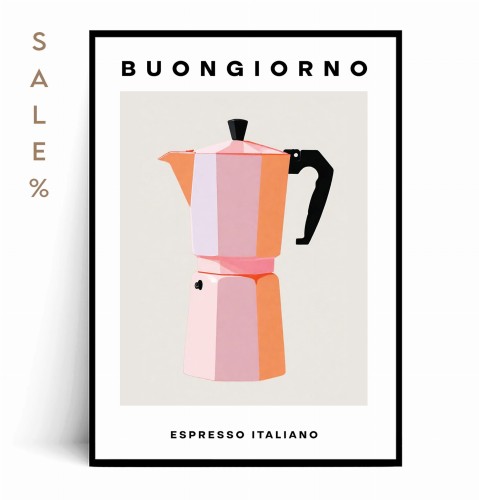 Plakat KAWIARKA BUONGIORNO ESPRESSO ITALIANO 30x40.jpg