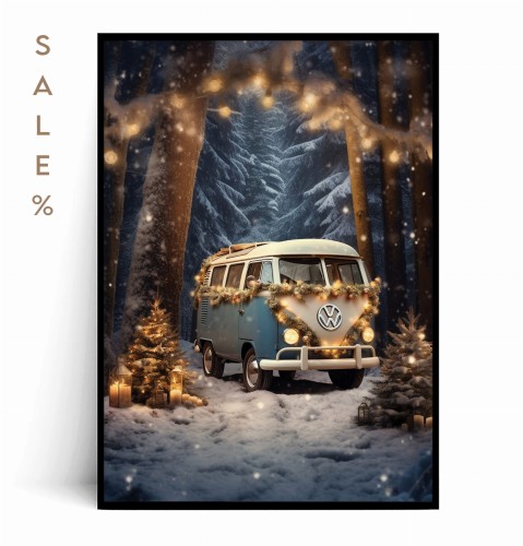 Plakat ŚWIĄTECZNY SAMOCHÓD 30x40.jpg