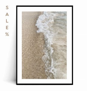 Plakat MORSKIE FALE BOHO 50x70 SALE%  