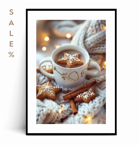 Plakat FILIŻANKA Z KAKAO I CIASTECZKAMI 30x40.jpg