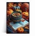Plakat JESIENNA KAWA I KSIĄŻKA HALLOWEEN.jpg