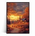 Plakat DREWNIANY DOMEK I DYNIE HALLOWEEN Ilustrowany.jpg