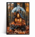 Plakat JESIENNY DOMEK HALLOWEEN W SŁOJU.jpg