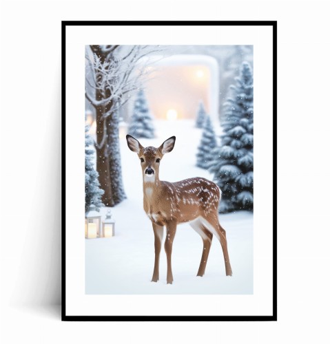 Plakat ZIMOWA SARENKA Z LAMPIONAMI z marginesem.jpg