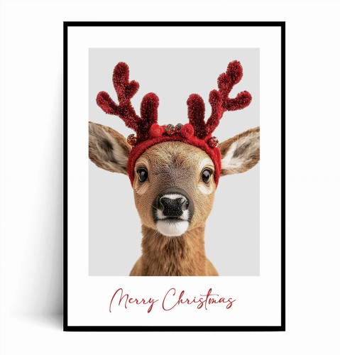 Plakat ZABAWNY JELONEK MERRY CHRISTMAS.jpg