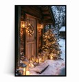Plakat ŚWIĄTECZNY DOMEK Z LAMPIONAMI.jpg