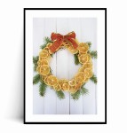 Plakat ZIMOWY WIANEK Z PLASTRAMI CYTRYNY