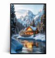 Plakat ZIMOWY DOMEK NA GÓRSKĄ RZEKĄ.jpg