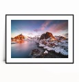 Plakat NORWESKI KRAJOBRAZ Z GÓRAMI poziomy z marginesem.jpg