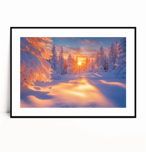 Plakat ZIMOWY ZACHÓD SŁOŃCA poziomy z marginesem.jpg