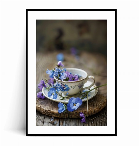 Plakat FILIŻANKA Z NIEBIESKIMI KWIATAMI z marginesem.jpg
