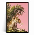 Plakat GEPARD Z DRINKIEM Ilustrowany.jpg