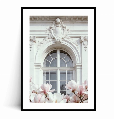 Plakat BIAŁE OKNO I MAGNOLIE no.1 z marginesem.jpg