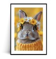 Plakat WIOSENNY KRÓLIK W ŻÓŁTYM SWETRZE z marginesem.jpg