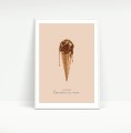 Plakat CHOCOLATE ICE CREAM