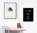 Plakat MAKE COFFEE NOT WAR