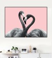 Plakat FLAMINGI poziomy