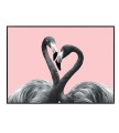 Plakat FLAMINGI poziomy