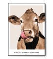 Plakat KROWA | NIE POKAZUJ JĘZYKA