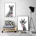 Plakat ZEBRA BUBBLE GUM